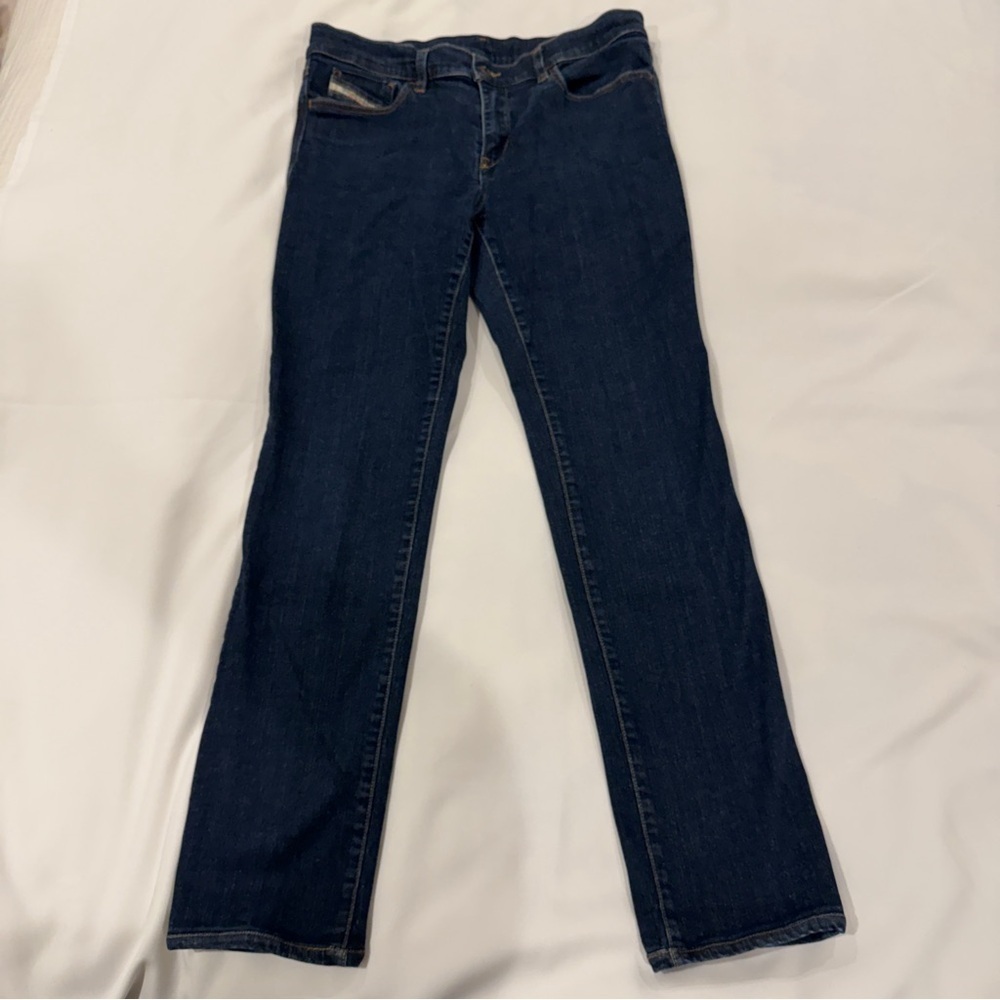 Diesel Dark Blue Women's Straight Leg Jeans